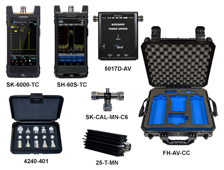 Bird微波頻譜和電纜和天線(xiàn)分析儀套件