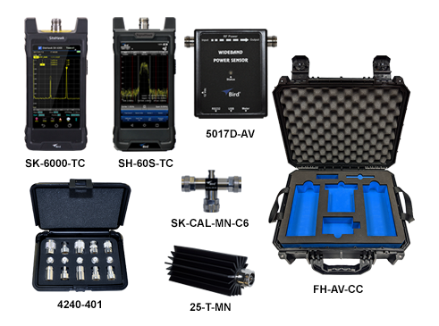 Bird微波頻譜和電纜和天線(xiàn)分析儀套件