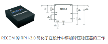RECOM RPH-3.0：高效降壓開(kāi)關(guān)穩(wěn)壓器的模塊化革新方案